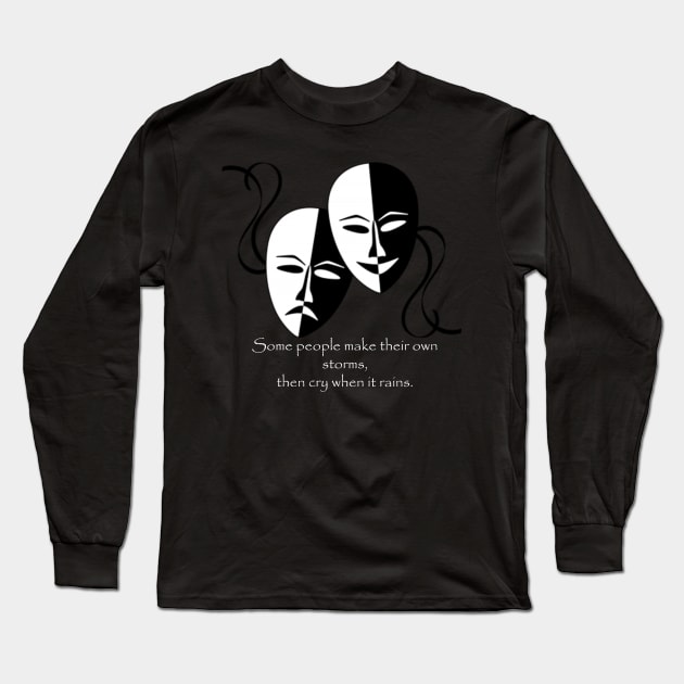 Drama Queen Long Sleeve T-Shirt by DNASCC